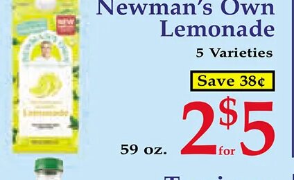 Newman's Own Lemonade