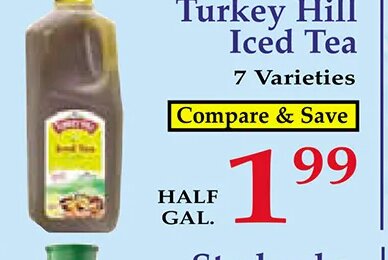 Turkey Hill Iced Tea at Market Basket