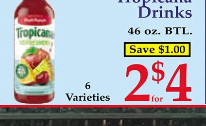 Tropicana Drinks