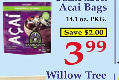 Sambazon Acai Bags