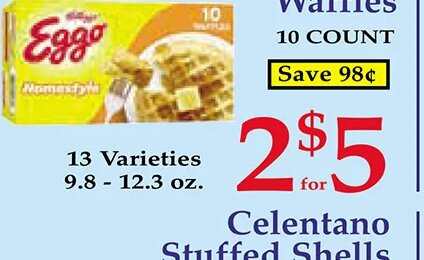 Eggo Waffles at Market Basket
