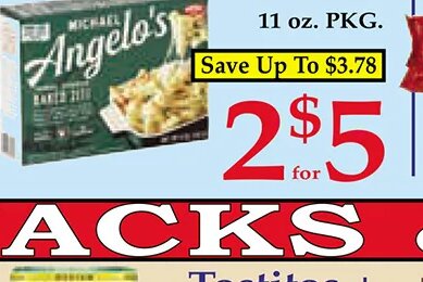 Michael Angelo's Entrees