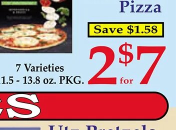 Virtuoso Thin Crust Pizza at Market Basket