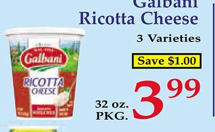 Galbani Ricotta Cheese