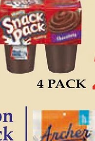 Hunt's Snack Pack Pudding