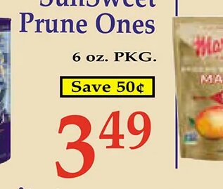 SunSweet Prune Ones
