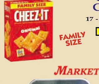 Cheez-it Crackers at Market Basket