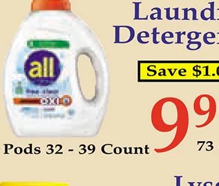 All Laundry Detergent