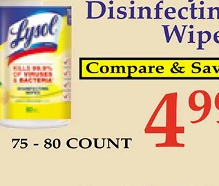Lysol Disinfecting Wipes