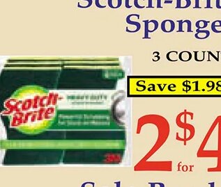 Scotch-Brite Sponges