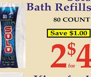 Solo Bath Refills