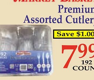 Market Basket Premium Assorted Cutlery