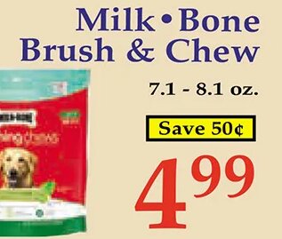 Milk-Bone Brush & Chew