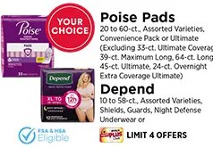 Poise Pads