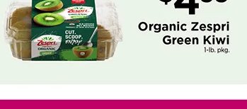 Organic Zespri Green Kiwi