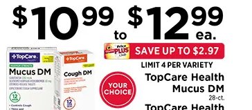 TopCare Health Mucus DM / Cough DM
