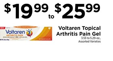 Voltaren Topical Arthritis Pain Gel
