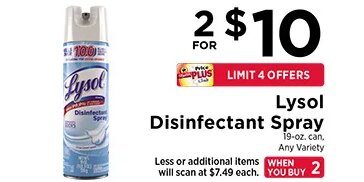 Lysol Disinfectant Spray