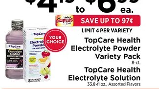 TopCare Health Electrolyte Powder / Solution