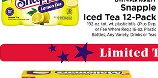 Snapple Iced Tea 12-Pack