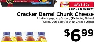 Cracker Barrel Chunk Cheese