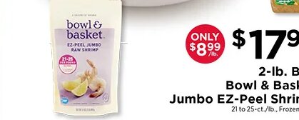 Bowl & Basket Jumbo EZ-Peel Shrimp