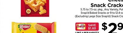 Cheez-It Snack Crackers