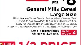 General Mills Cereal