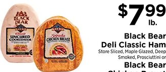 Black Bear Deli Classic Ham at ShopRite