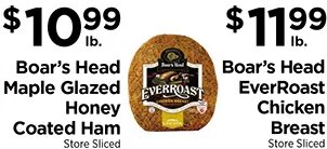 Boar's Head Maple Glazed Honey Coated Ham at ShopRite