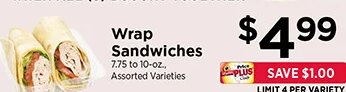 Wrap Sandwiches