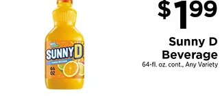 Sunny D Beverage