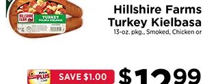 Hillshire Farms Turkey Kielbasa