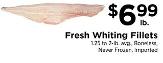 Fresh Whiting Fillets
