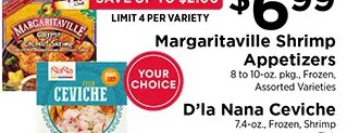 Margaritaville Shrimp Appetizers