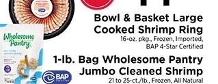 Bowl & Basket Large Cooked Shrimp Ring