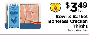Bowl & Basket Boneless Chicken Thighs