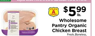 Wholesome Pantry Organic Chicken Breast