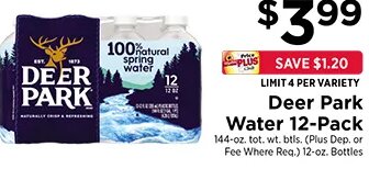Deer Park Water 12-Pack