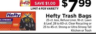 Hefty Trash Bags