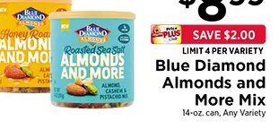 Blue Diamond Almonds and More