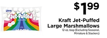 Kraft Jet-Puffed Large Marshmallows at ShopRite