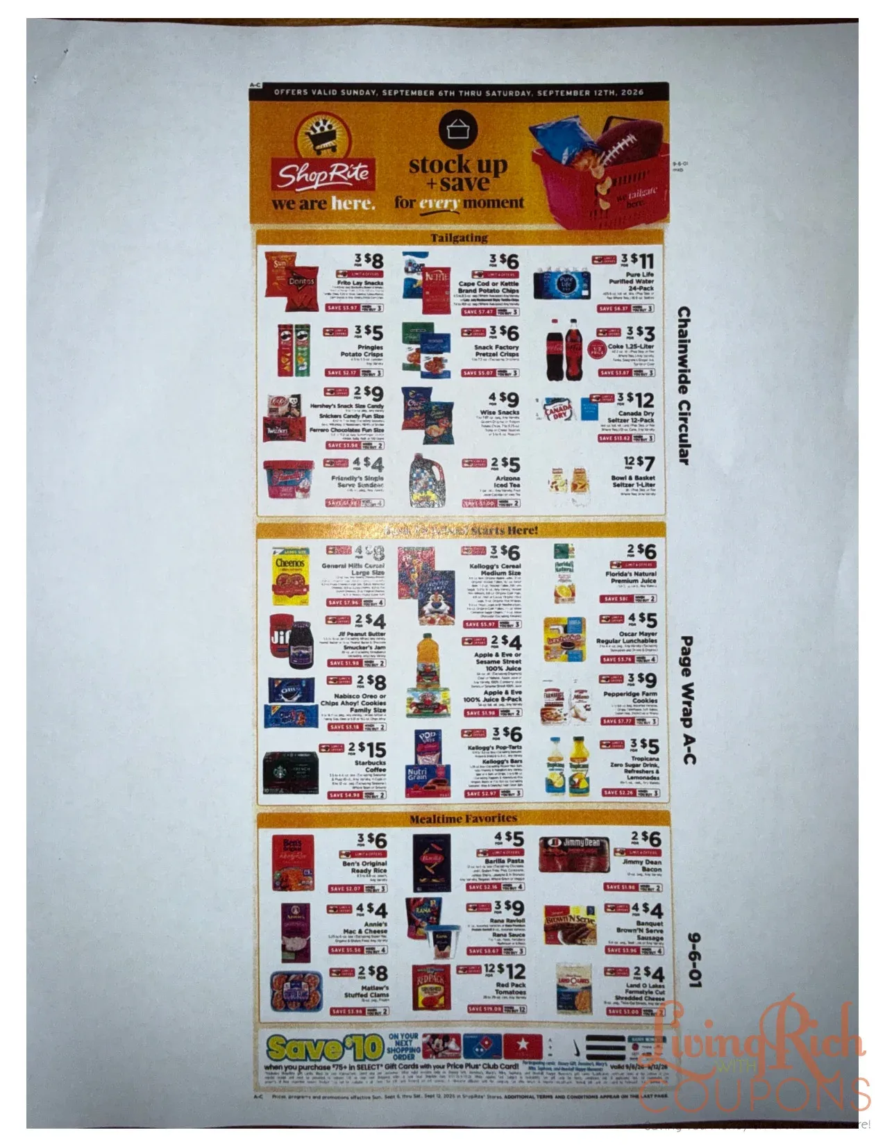 ShopRite Weekly Ad Page 1