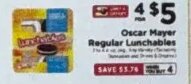 Oscar Mayer Regular Lunchables