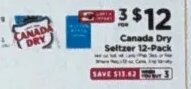 Canada Dry Seltzer 12-Pack