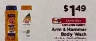 Arm & Hammer Body Wash