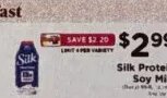 Silk Protein Soy Milk