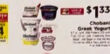 Chobani Greek Yogurt