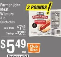 Farmer John Meat Wieners