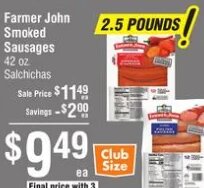 Farmer John Smoked Sausages